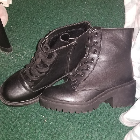 Target Shoes - Black women's combat boots